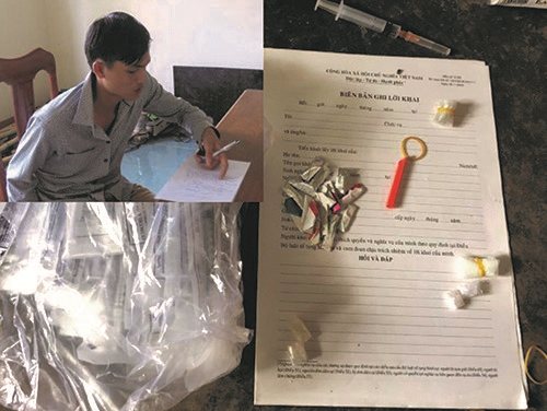 Lực lượng phòng, chống ma túy tỉnh Kon Tum bắt giữ đối tượng cùng tang vật vụ án ma túy ​​